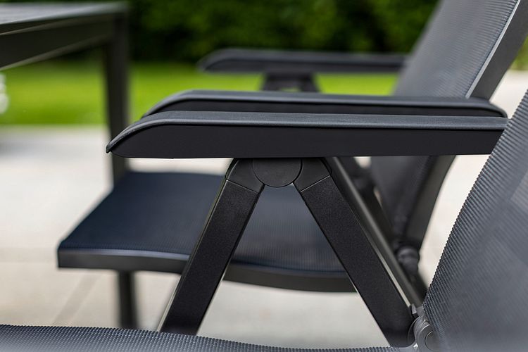 Kettler Multipositionssessel BASIC+ PREMIUM, Aluminium / Outdoorgewebe