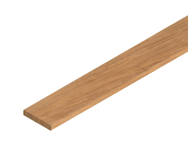 OSMO Terrassendiele Bangkirai glatt / glatt  PREMIUM KD - 25x145mm