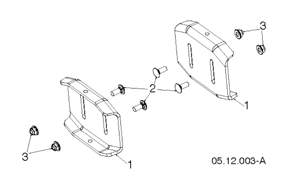 Explosionszeichnung Ersatzteile