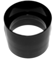 Rohrverbinder DN 60/60 zum Kleben anthrazit