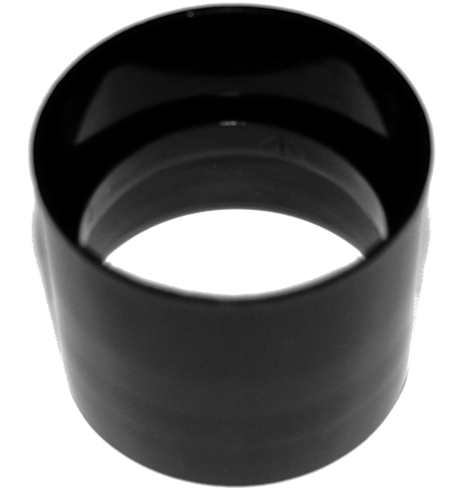 Rohrverbinder DN 60/60 zum Kleben anthrazit