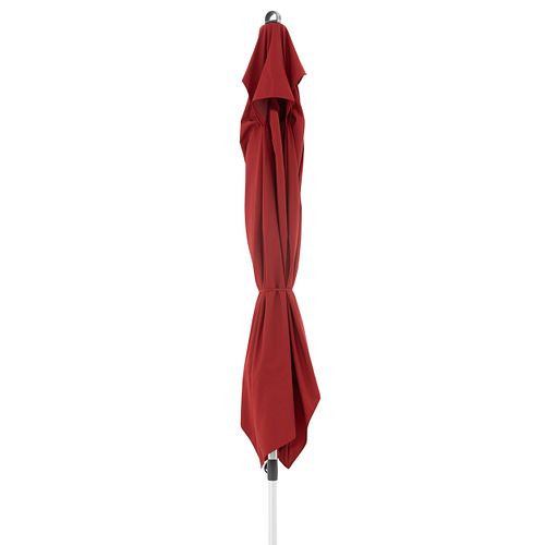 doppler Mittelmastschirm EXPERT 300 x 200 Auto-Tilt, Aluminium Silber / 100 % Polyester 180 g/m²
