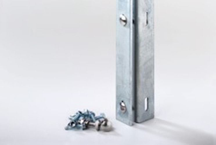 T&J Zaunanschlussleiste für Torpfosten pro lfdm.