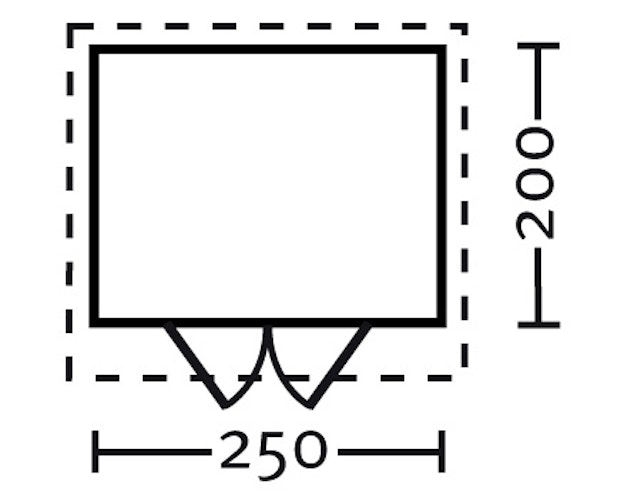 Skan Holz 28 mm Gartenhaus Palma