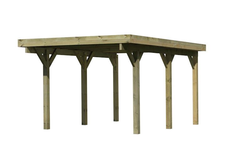 Karibu Carport Einzelcarport Classic Einzel 1 - kesseldruckimprägniert