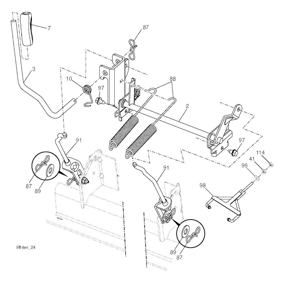 Explosionszeichnung Ersatzteile