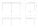 Vorschaubild Palmako Carport/Pavillon Connect Lenna 16,6 m²