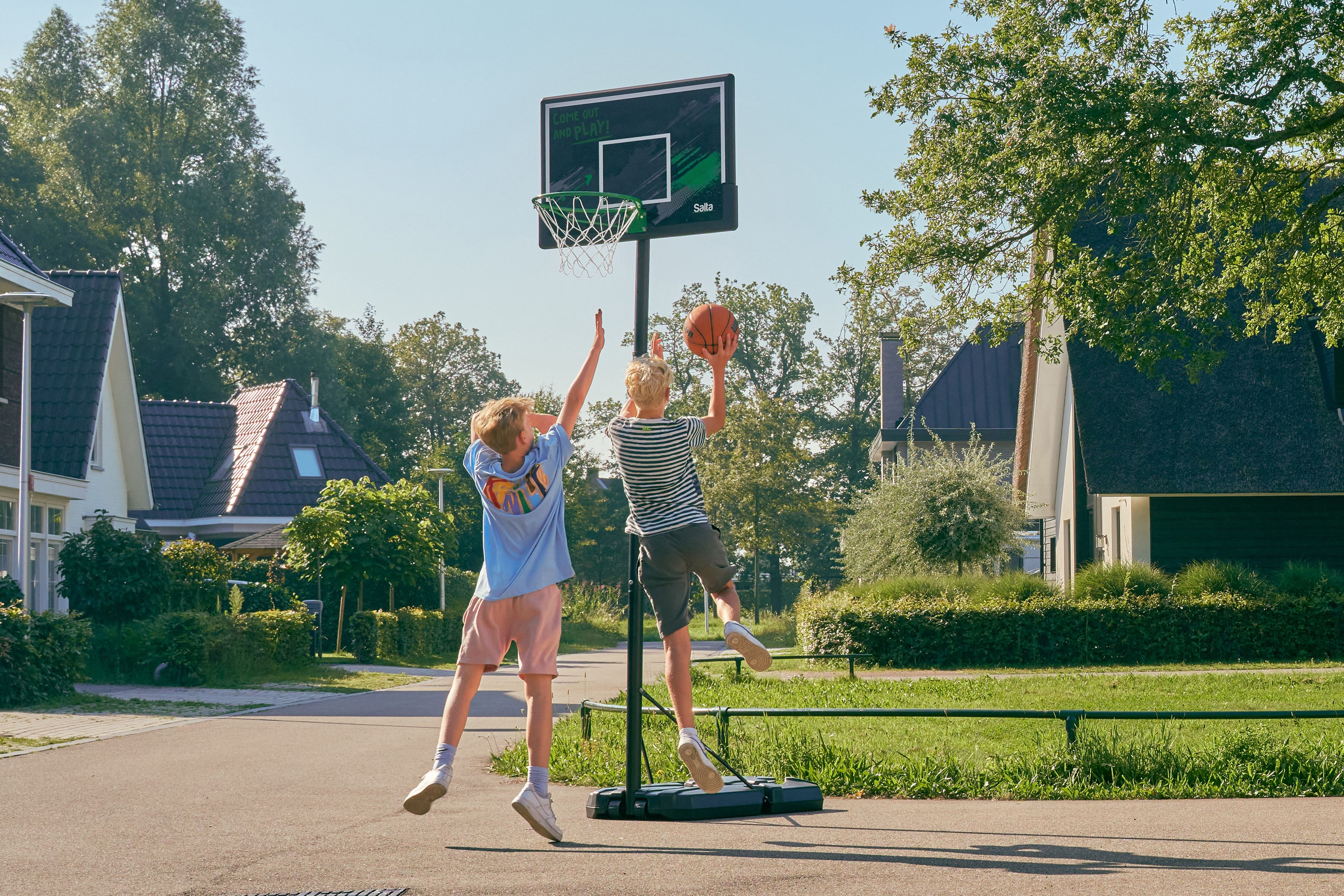 Salta Junior - Basketballkorb Forward Höhe 287 - 362 cm
