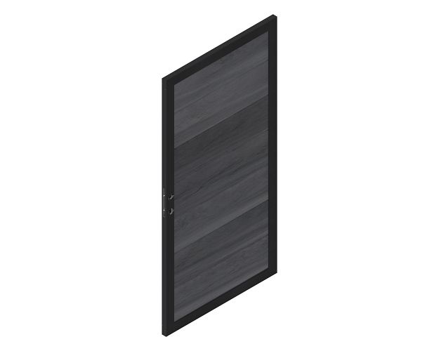 OSMO Multi-Fence Co-Extrusion Tor Anthrazit 89x178 cm