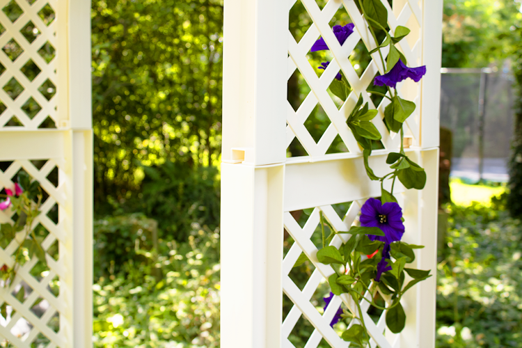 KHW Rosenbogen mit Pflanzkasten