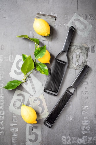 Microplane Reibe Fein BLACK SHEEP Black Steel