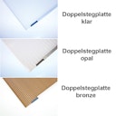 Vorschaubild Skan Holz Aluminium Terrassenüberdachung Genua Breite 541 cm