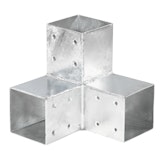 T&J QUATRO-Steckverbinder Ecke zweifach, für 9 x 9 cm 20 x 20 x 20 cmZubehörbild