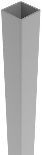 GroJa Alupfosten zum Einbetonieren Anthrazit - Auslaufartikel