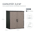 Vorschaubild Suncast Kunststoff-Geräteschrank Modern  (klein) - stahlverstärkt