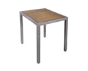 Vorschaubild Garden Pleasure Balkon-Set DAKOTA, Tisch 70 x 60 + 2 Sessel, Polyrattan / Akazie / Kissen 100 % Polyester