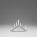 Vorschaubild Konstsmide Weihnachtsbeleuchtung  Holzleuchter matt beige 26,5cm