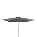 Vorschaubild doppler Mittelmastschirm ALU EXPERT 350 x 350 Telescope, Aluminium Silber / 100 % Polyester 180 g/m²