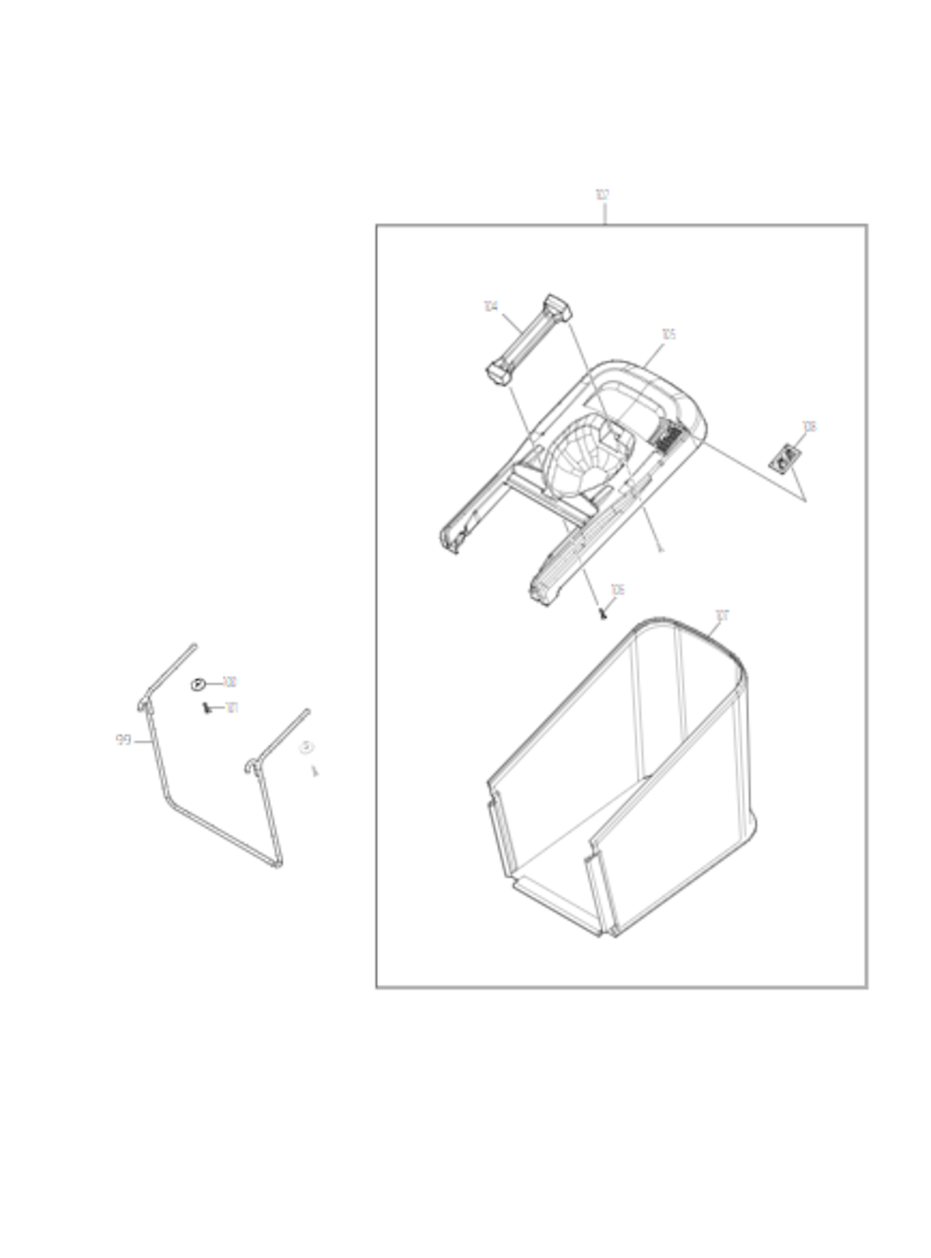 Explosionszeichnung Ersatzteile