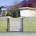 Vorschaubild dz Schmuckzaunset Residenz klassik RIMINI Pfosten VAP mit Profilabdeckschiene