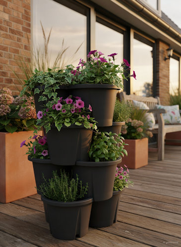 KHW Pflanzturm Demeter - vertikales Pflanzsystem