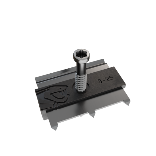 COBRA FASTENER HYBRID Clip 8-25 - 90 Clips inkl. Schrauben & Bit für Hartholz