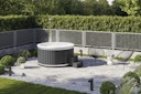 Vorschaubild Wolff Finnhaus Badebottich Hot Tub Typ 1 Ø 200 cm mit Acrylwanne