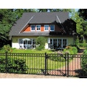 Vorschaubild Alberts® Klobenpfosten für Doppeltore aus Aluminium