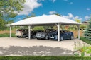 Vorschaubild Skan Holz Carport Taunus 1176 x 634 cm