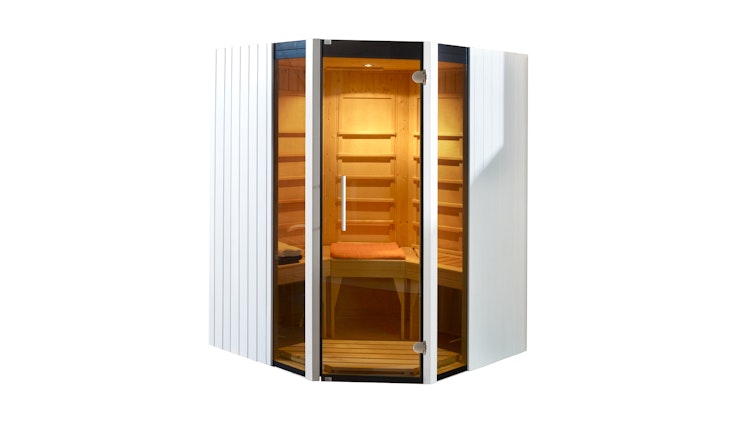 Weka Infrarotkabine Osby Eck inkl. Flächenstrahler