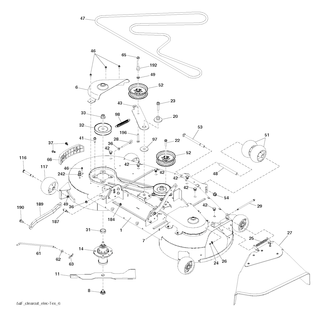 Explosionszeichnung Ersatzteile