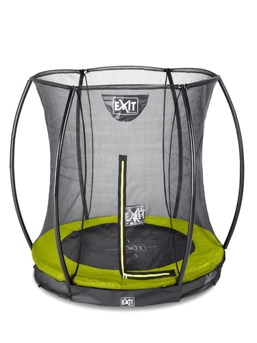 Exit Silhouette Bodentrampolin mit Sicherheitsnetz