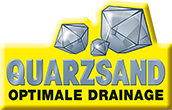 Mit Quarzsand