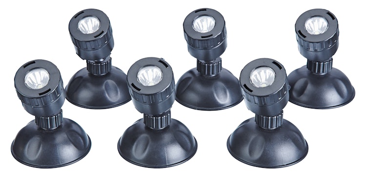 Pontec Teich- und Gartenbeleuchtung PondoStar LED Set 6
