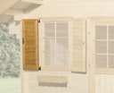 Vorschaubild Weka Fensterladen 2- teilig für Weka Gartenhaus 149
