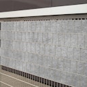 Vorschaubild Noor Zaunblende PVC blickdicht Fotodruck 35 Meter inkl. 25 Klemmschienen