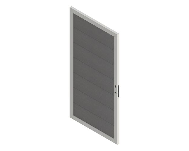 OSMO Multi-Fence Elegance B Tor Aluminium 890 x 1780 mm