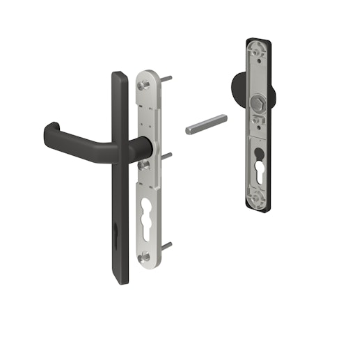 TraumGarten Drückergarnitur Anthrazit