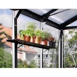 Vitavia Aluminium-Wandregal inkl. Befestigungsmaterial und StützwinkelZubehörbild