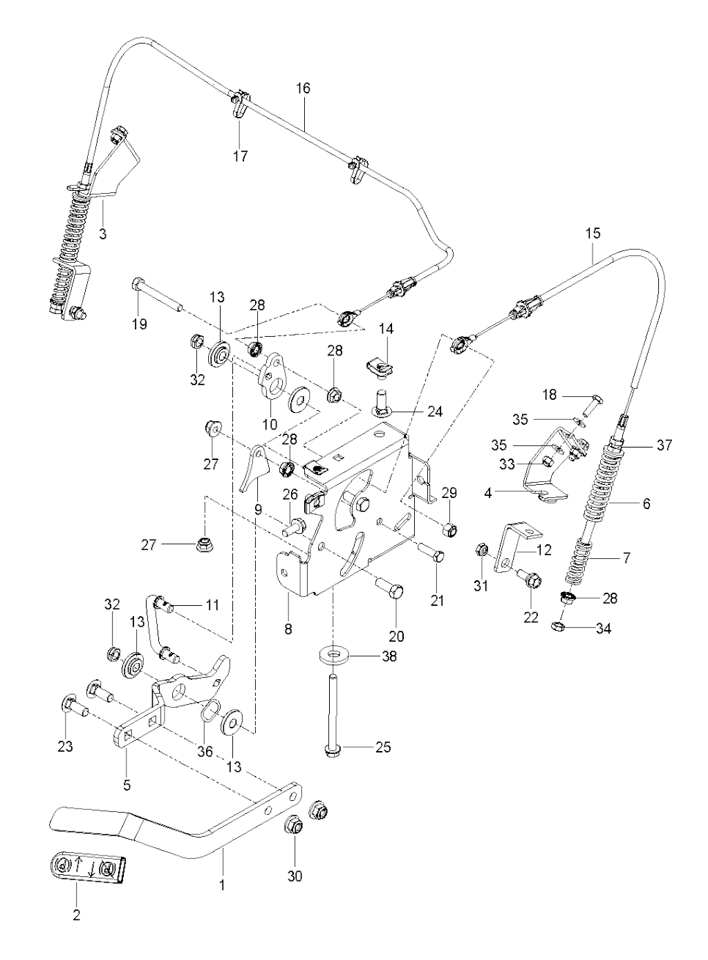 Explosionszeichnung Ersatzteile