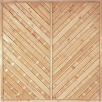T&J MAXI DIAGONAL Lamellenzaun 180 x 180 cm