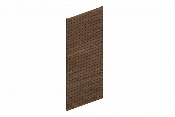 Skan Holz Carport Seitenwand - Profilschalung  (Friesland-Serie)
