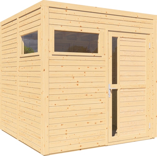 Bertilo Gartenhaus Cubus 2 - 19 mm