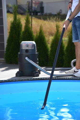 Heissner Teichschlammsauger "Power-X-Change", Solo, 36V, 35L