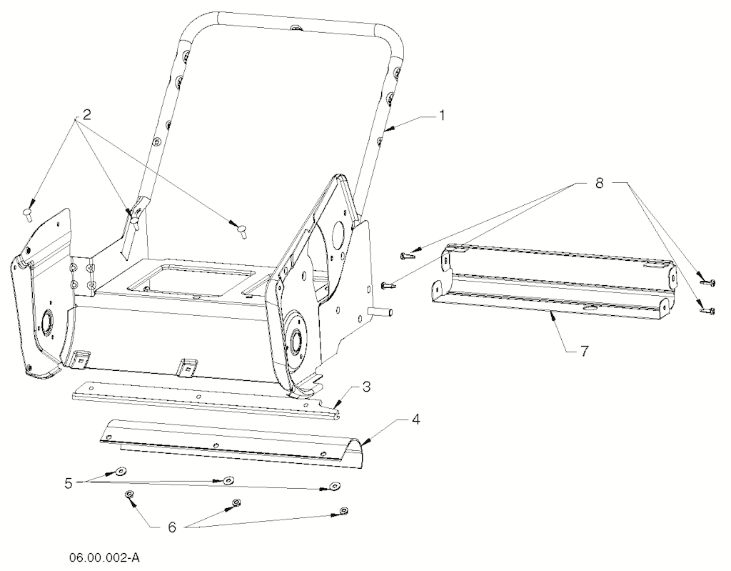 Explosionszeichnung Ersatzteile