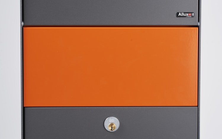 ALLUX Grundform Design Paket-Briefkasten 1100x345x280 mm