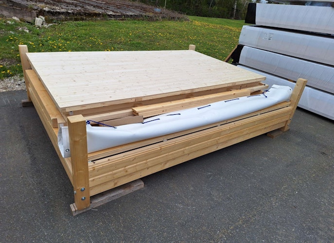 Palmako faltbarer Marktstand Marian 6,2 m² - 16 mm (20 Minuten Aufbauzeit!) 