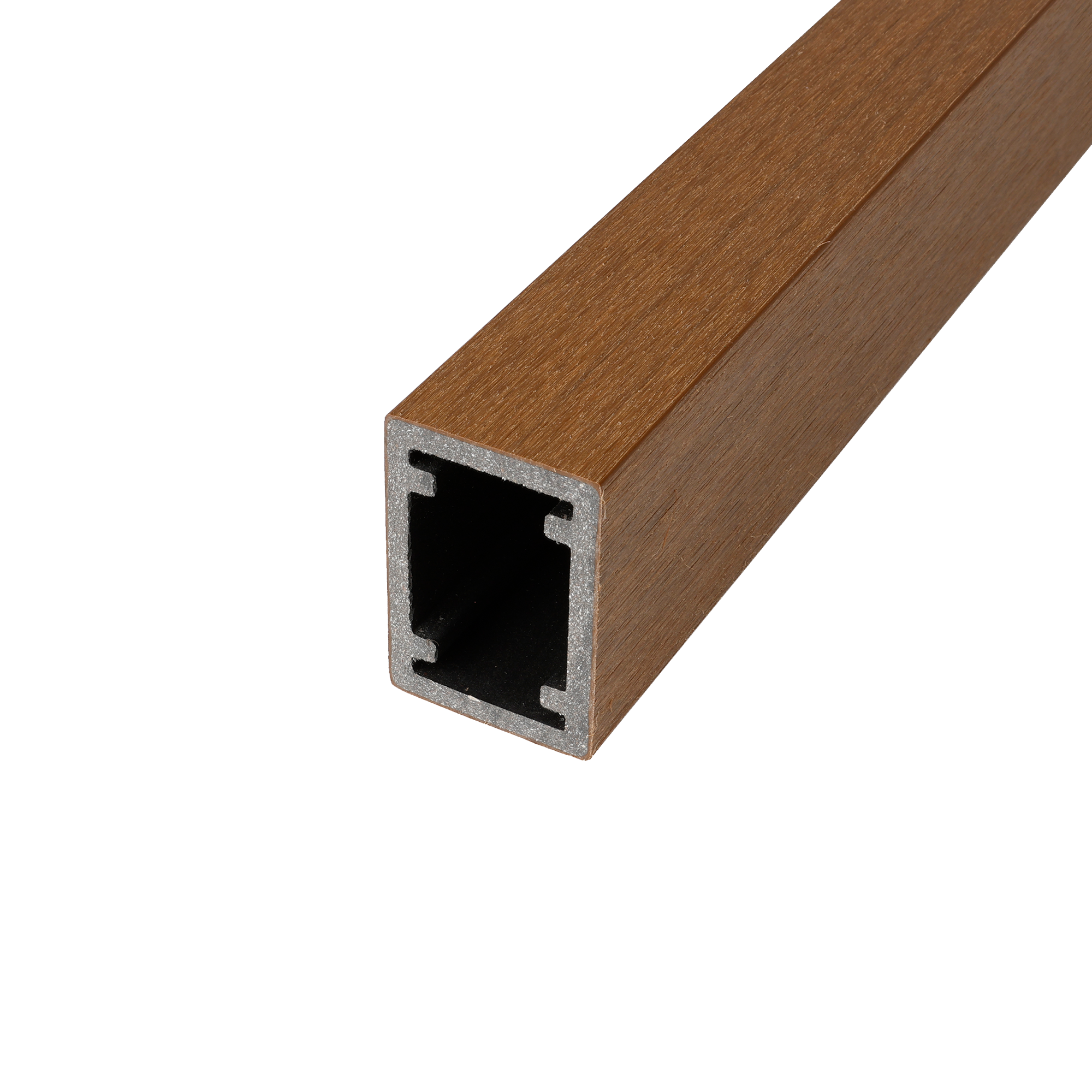 HANDMUSTER Fiberdeck Fassadenprofil Brise Soleil 60 Teak