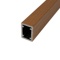 HANDMUSTER Fiberdeck Fassadenprofil Brise Soleil 60 Teak