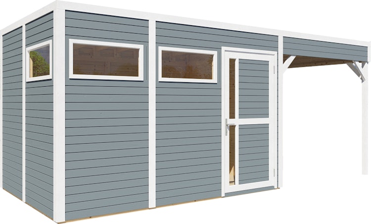 Bertilo Gartenhaus Cubus 3 Lounge - 19 mm